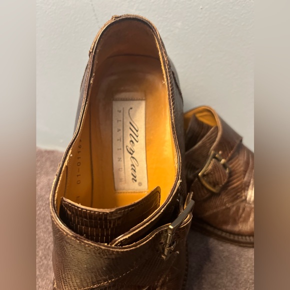 Mezlan Platinum Mens Lizard Shoes! - Picture 6 of 9